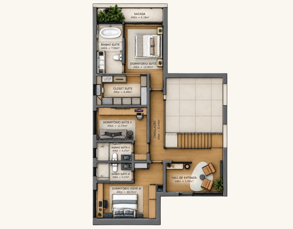 Casa Mirador — planta 2
